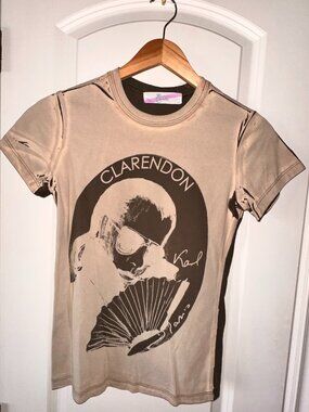Karl Lagerfeld Clarendon Paris Vintage Shirt - Size XS/S New!